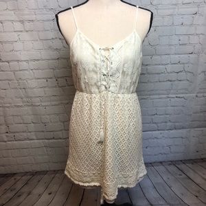 Lace Flying Tomato Sun Dress